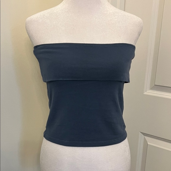 American Eagle Outfitters Tops - American Eagle Outfitters Blue Tube Top Juniors M